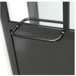 Gelco, Duschkabine + Duschwand, DUSCHKABINE 90X120X220 INDUSTRIAL STYLE SCHWARZ