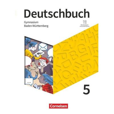 Deutschbuch Gymnasium - Baden-Württemberg - Ausgabe 2025 - 5. Schuljahr, Gebundene Ausgabe von Markus Langner,Christine Eichenberg,Heiko