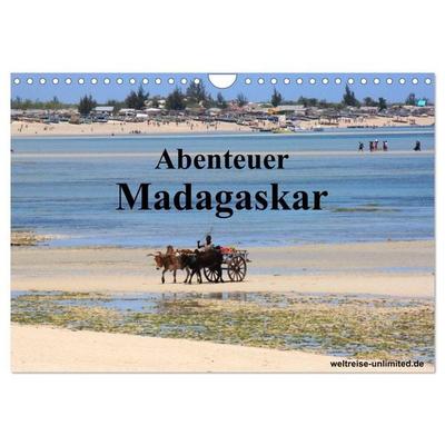 Abenteuer Madagaskar (Wandkalender 2026 DIN A4 quer), CALVENDO Monatskalender