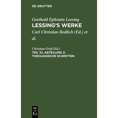 Theologische Schriften, Gebundene Ausgabe von , De Gruyter, 978-3-11-266677-7