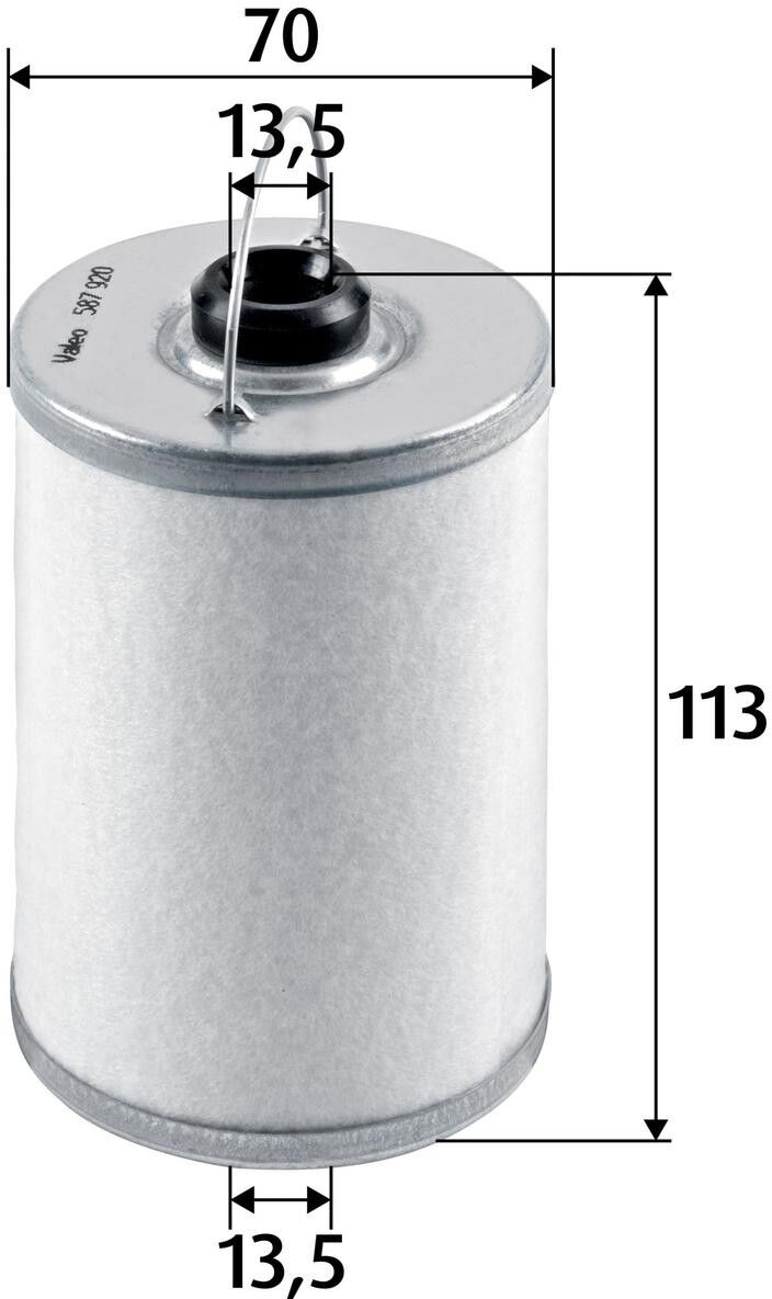 VALEO 587920 Fuel filter