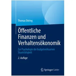 Döring:Öffentliche Finanzen und Verhalt, Fachbücher von Thomas Döring