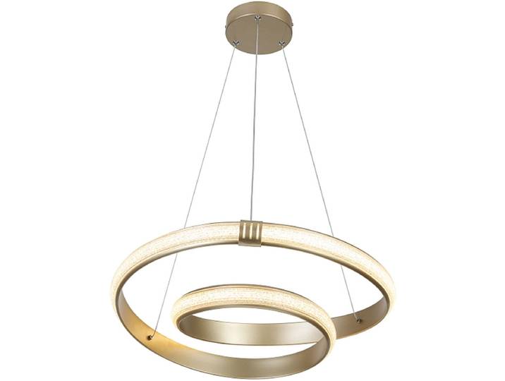 Hängelampe GABRIEL LED 50x120cm 36W champagner
