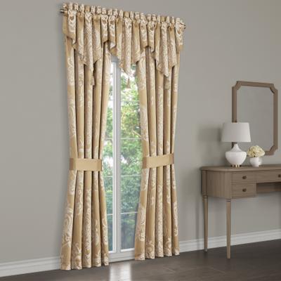 Potenza 84 Inch Window Panel Pair by Royal Court in Gold (Size ONE SIZE)