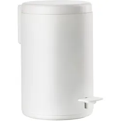 Zone Denmark Treteimer Rim 3 l, Weiss, Abfalleimer, Weiss