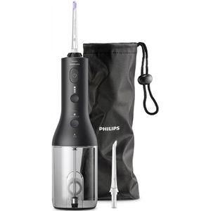 Philips Munddusche Sonicare HX3826/31, schwarz, Cordless Power Flosser 3000, mit 2 Aufsätzen