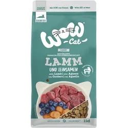 WOW CAT Trockennahrung Senior Lamm 4x2 kg
