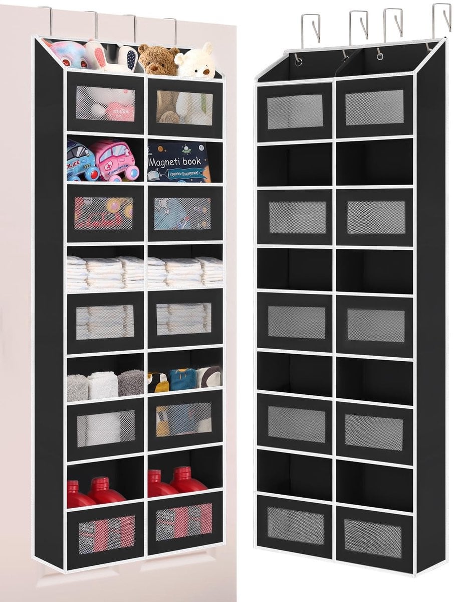 Omgoods Over de deur hangende organizer voor speelgoed en knuffels
