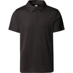 The North Face TANKEN Poloshirt Herren | Gr. L | schwarz - schwarz