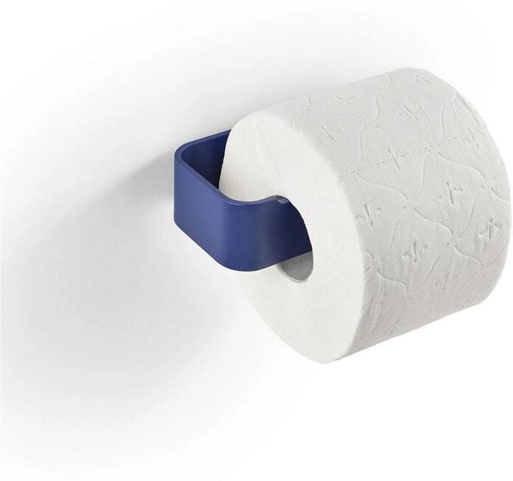 Toilettenpapierhalter ZONE DENMARK "Ume", lila (indigo), Aluminium, Toilettenpapierhalter, Toilettenpapierhalter indigo Einheitsgröße