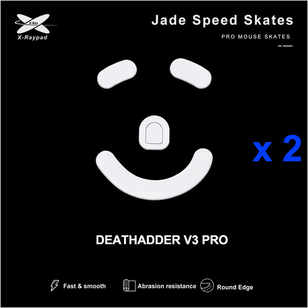 X-Raypad Jade Mouse Skates Razer Deathadder V3 Pro