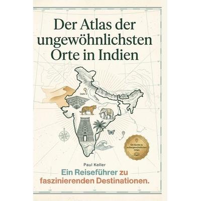 Der Atlas der ungewöhnlichsten Orte in Indien, Gebundene Ausgabe von Paul Keller, BoD - Books on Demand, 978-3-695-39506-4