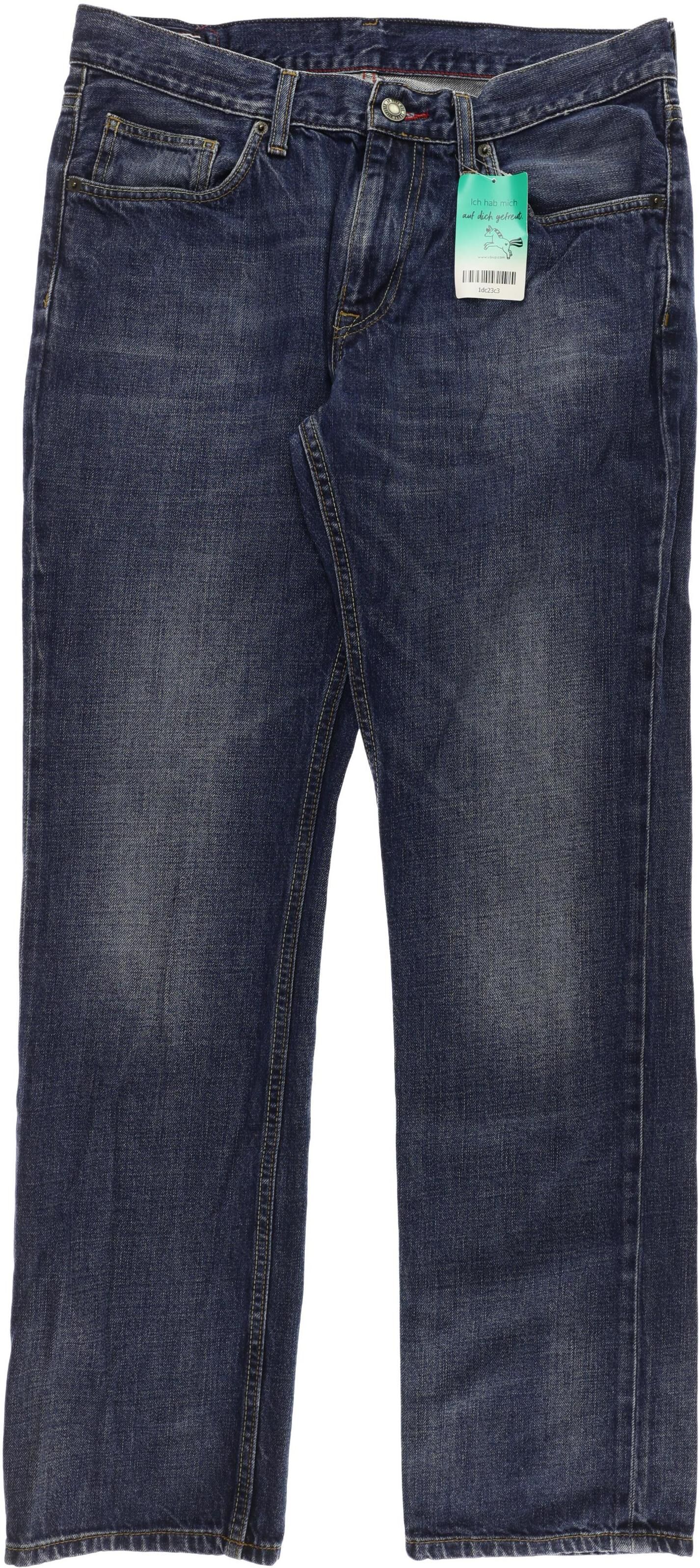 Tommy Hilfiger Herren Jeans, Blau, Gr. W34, Baumwolle / Jeans - Second Hand