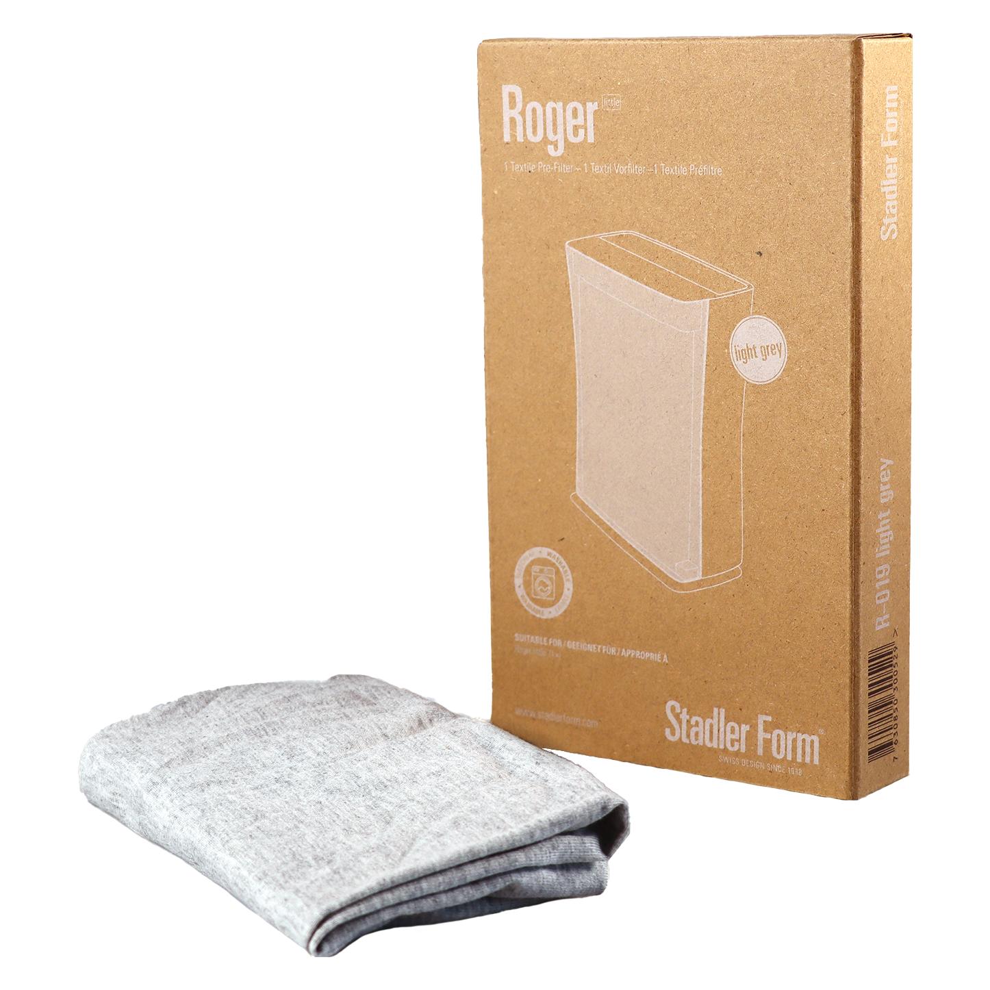 Stadler Form Roger little Textil Vorfilter hellgrau (1x) (R-019)