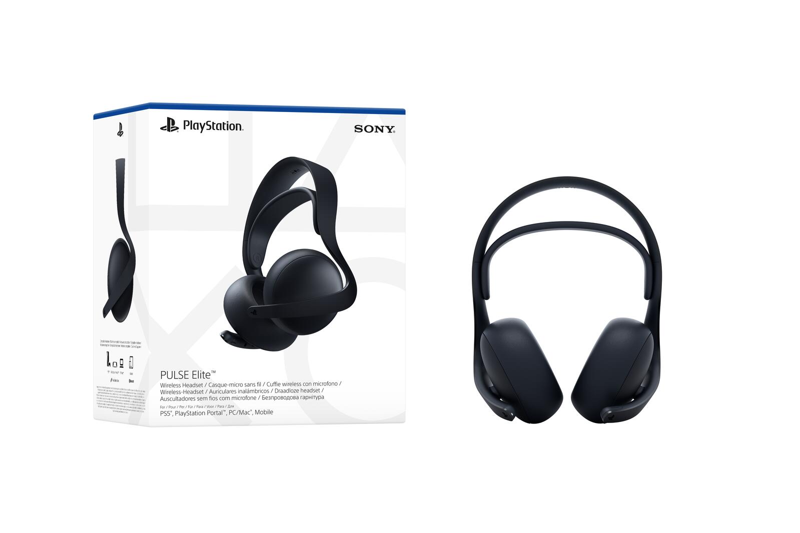Sony Playstation 5 Pulse Elite Wireless-Headset, Midnight Black 1000044483