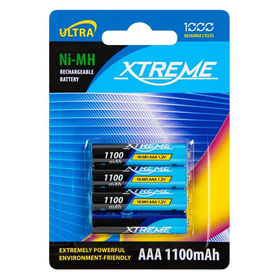 Blow 82-602# XTREME rechargeable battery (4 Stk., AAA, 1100 mAh) (82-602#)