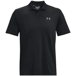 UNDER ARMOUR Performance 3.0 Golf-Poloshirt Herren 001 - black/pitch gray M/T