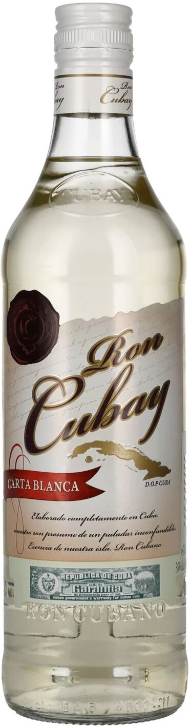 Ron Cubay Carta Blanca 38% Vol. 0,7l