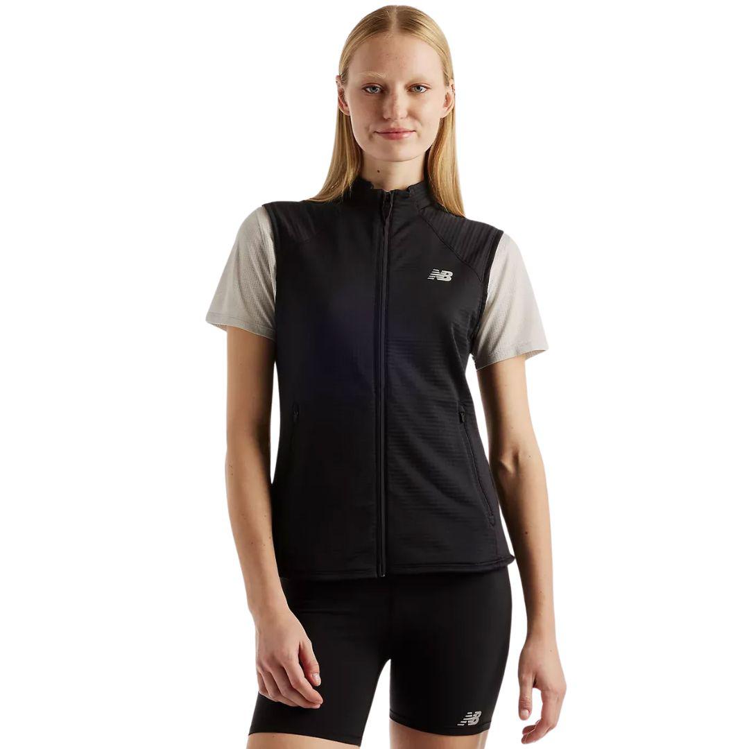 New Balance Damen RC Essential Heat Grid Vest schwarz