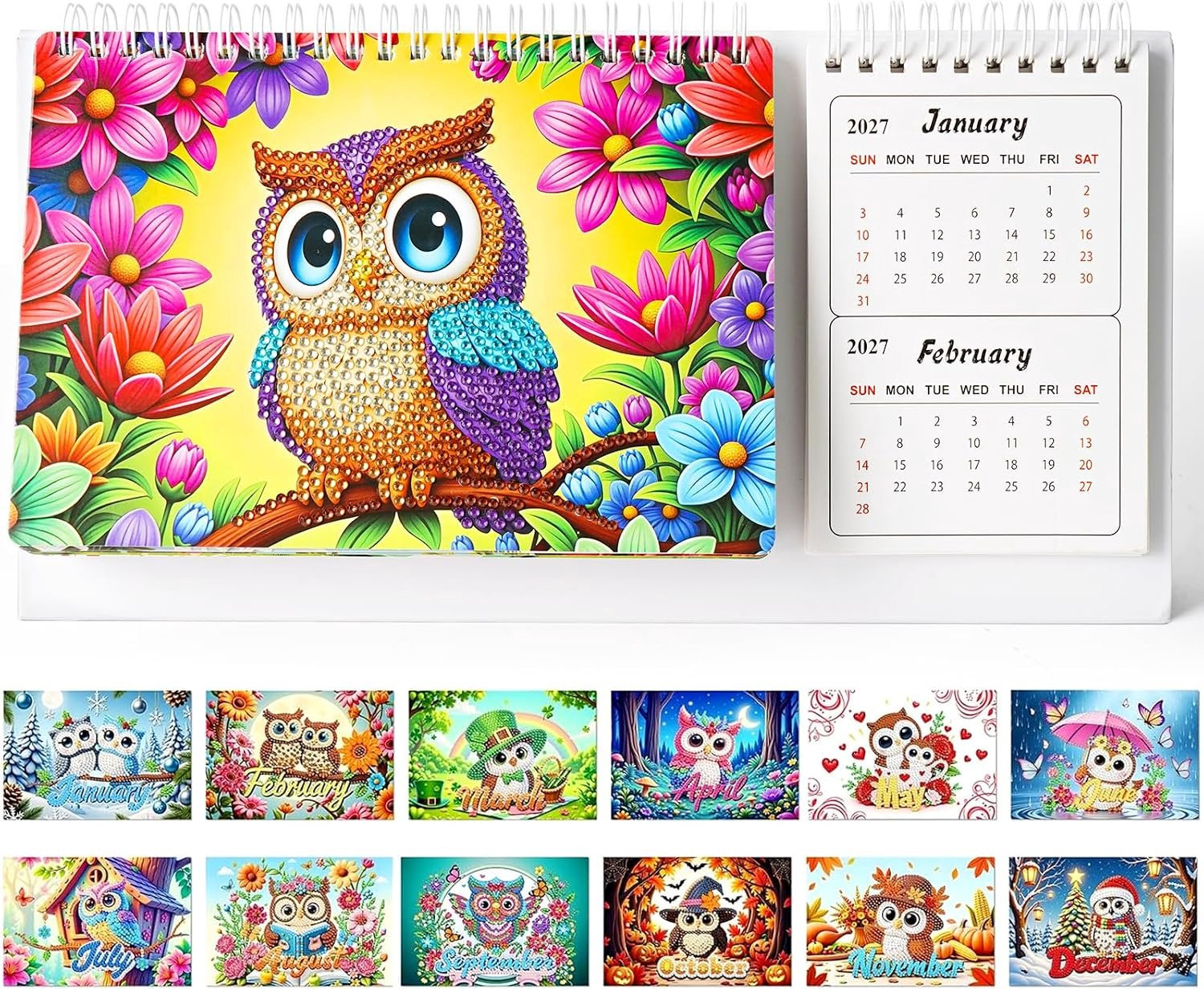 Diamond Painting Kerstkalender 2027-2028 Painting Kalender