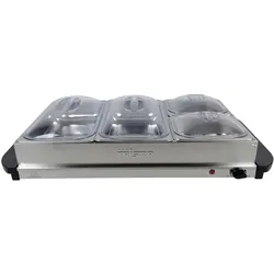 Tristar BP-6285 Buffet-Server, Speisewärmer, Silber