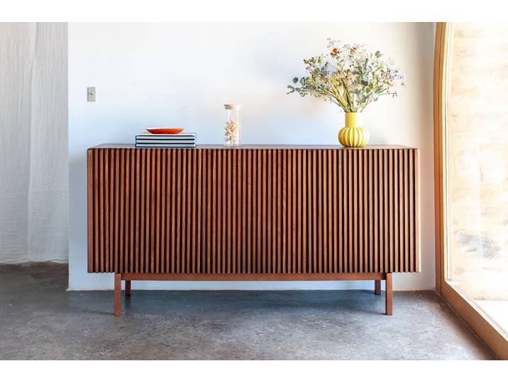 Buffet en bois teinte noyer Pillar