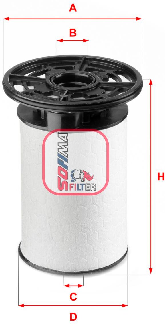 Kraftstofffilter SOFIMA S 1076 NE