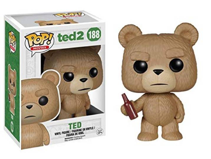 FunKo POP-Filme: Ted 2 - Ted mit Bier-Spielzeug-Figur...