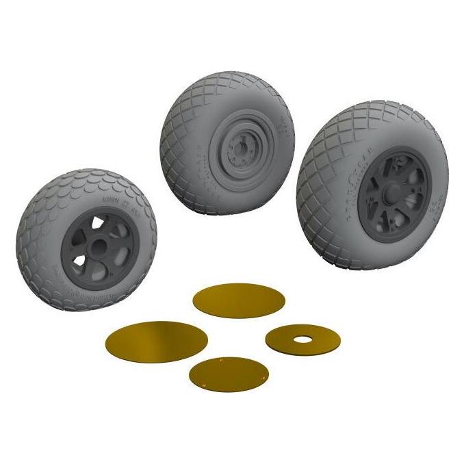 Eduard P-38J wheels (648782)