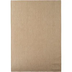 TEPPICH Flachgewebe, Outdoor, Fußbodenheizung-geeignet, VIGOLENO in Sand, 120 x 160 cm