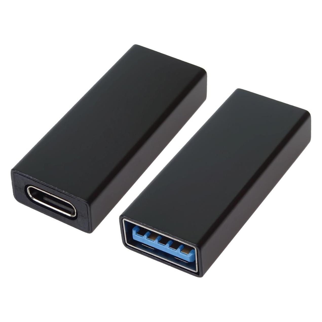 PremiumCord Aluminium-Adapter USB-C (F) - USB-A (F) / USB 3.0 (kur31-35)