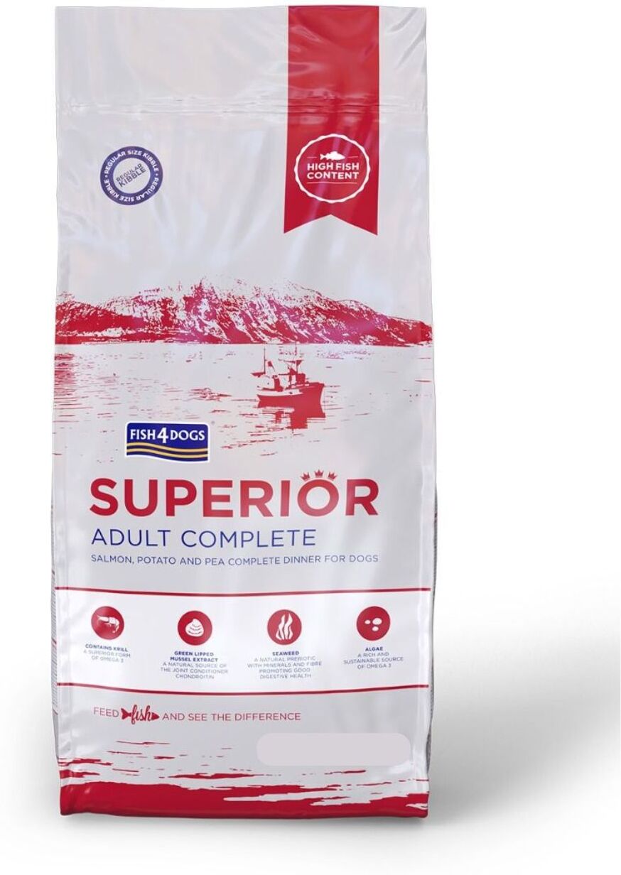Fish4Dogs Superior Adult Small Salmone Grain Free 1,5 Kg per Cani Adulti di Piccola Taglia