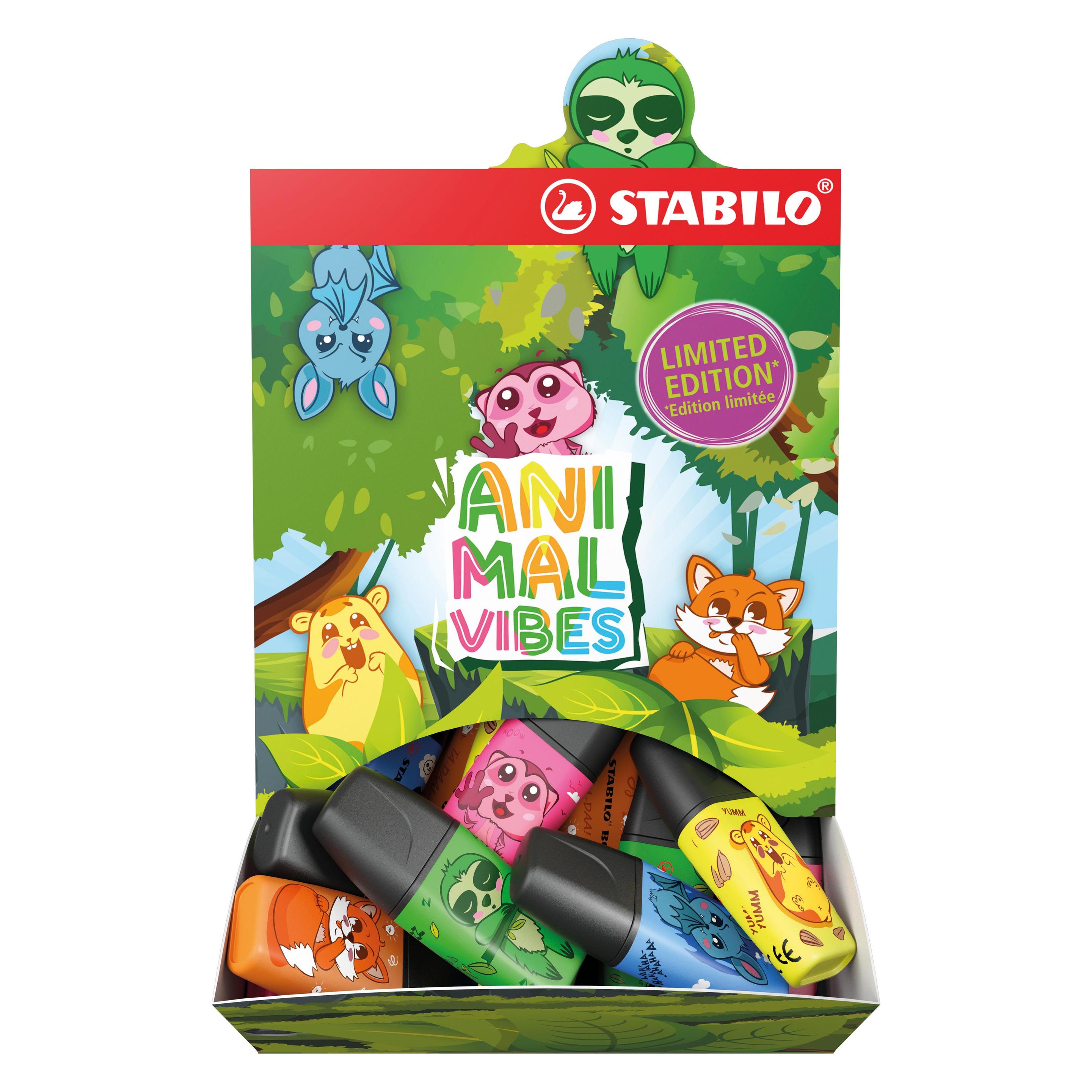 Stabilo Boss Mini Animal Vibes, 50er (50x) (07/50-12-1)