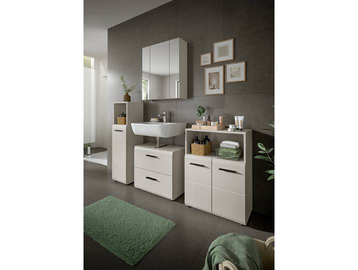 Meuble sous lavabo Amethian Type B 60cm Beige/Cachemire