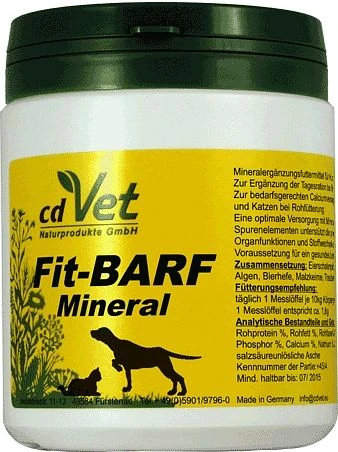 Fit-Barf Mineral Pulver f.Hunde/Katzen 1000 g