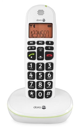 Doro DECT-Telefon PhoneEasy 100w (Weiß) 380099