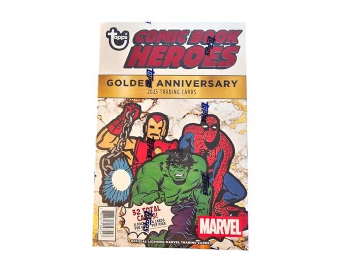 2025 Topps - Marvel Comic Book Heroes 1975 Golden Anniversary - Hobby Box - Fabrikversiegelt