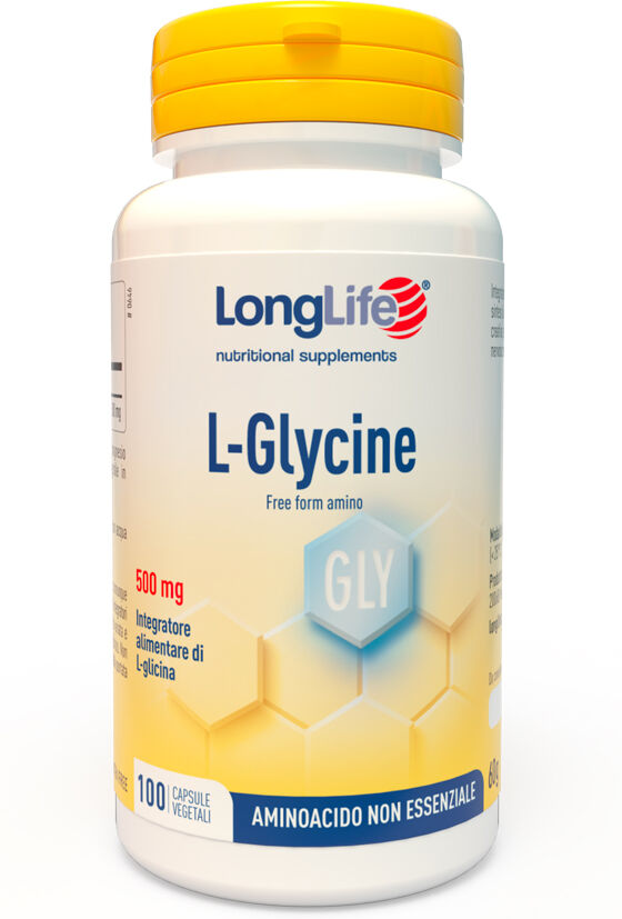 LONGLIFE Srl LongLife, L-Glycine 500 mg, 60 Capsule