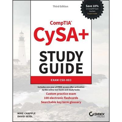 Chapple, M: Comptia Cysa+ Study Guide, Taschenbuch von Mike Chapple,David Seidl, John Wiley & Sons, 978-1-394-18290-9