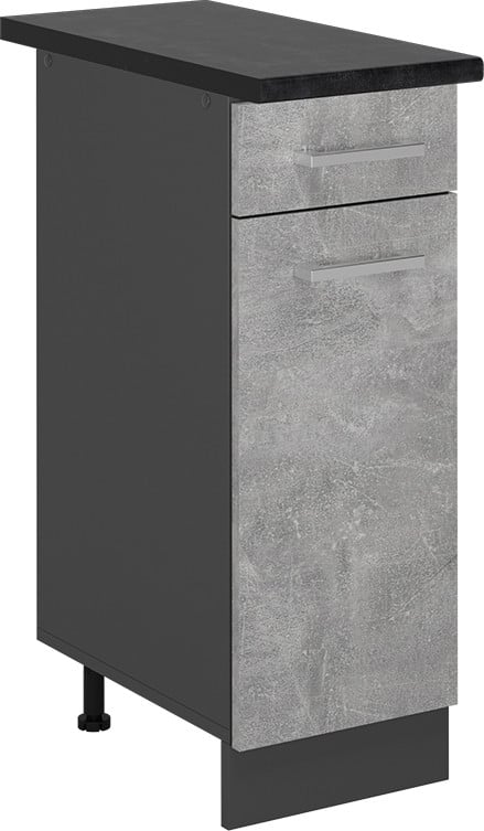 Vicco R-Line Keukenonderkast Beton Antraciet Model 53748
