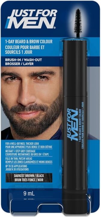 Just For Men Corrector de Canas Negro 9 ml