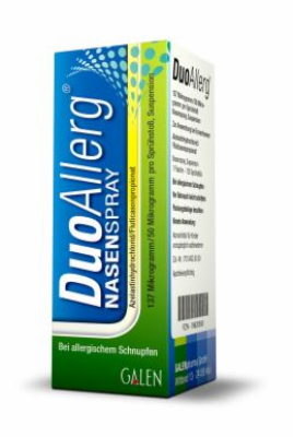 GALENpharma GmbH DUOALLERG 137 µg/50 µg/Sprühstoß Nasenspray 120Hub 23 g 19820585