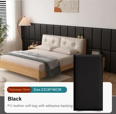 Uplift Picks Soft Peel And Stick Wall Panels For Headboard Playroom Protection Decor black