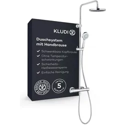 Kludi, Duschsystem, X3 Duschsystem mit Thermostat