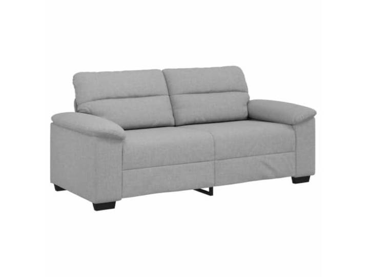 Todiikf 2-Sitzer-Sofa Wolkengrau Polstersofa 180x81x84 cm Couch Stoff Komfortable 2-Sitzer Couch mit breiten Armlehnen und weichem Stoffbezug für Wohnzimmer, Büro oder Gästezimmer.
