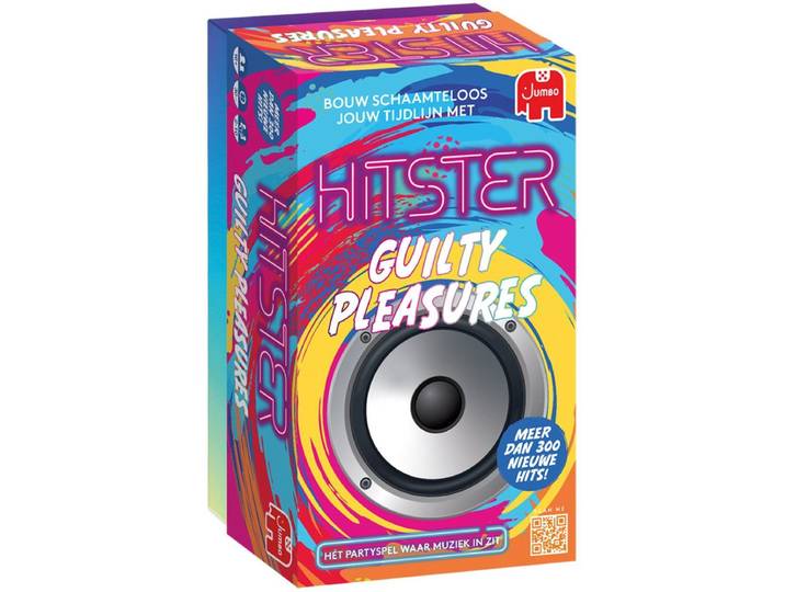 Jumbo Hitster - Guilty Pleasures - Nederlandstalig Partyspel - 2 tot 10 spelers