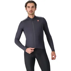 Castelli Puro 4 Jersey Langarmtrikot für Frühling & Herbst - dark gray - M
