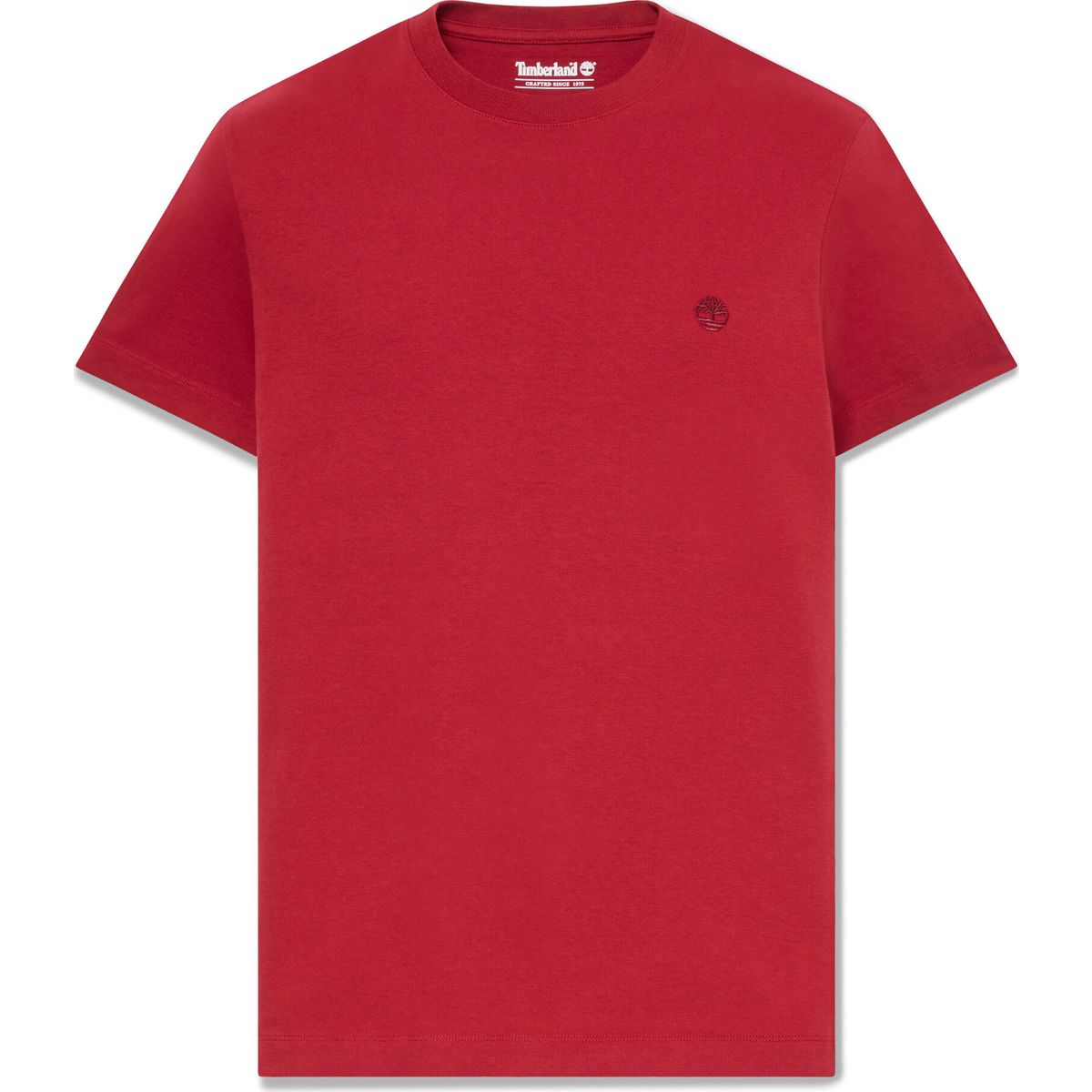 Timberland Mens Short Sleeve Tee (slim) rhythmic red XL TBC0YHBUAI71-XL
