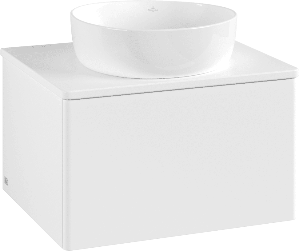 Villeroy und Boch Meuble vasque Villeroy & Boch Antao K29010MT 60x36x50cm, couleur du plan vasque : laque blanche mate