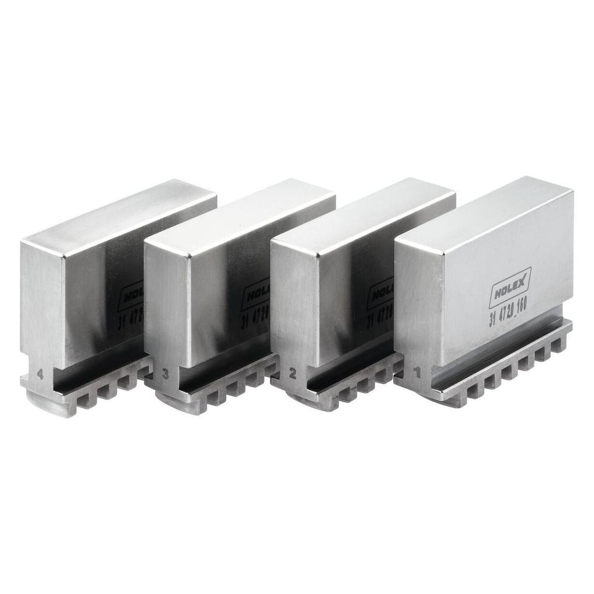 Holex Blockbacken-Set 4-teilig, weich 160 mm (314720 160)